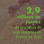 2,9 millions de tonnes de tourteaux de soja importés en France en 2020